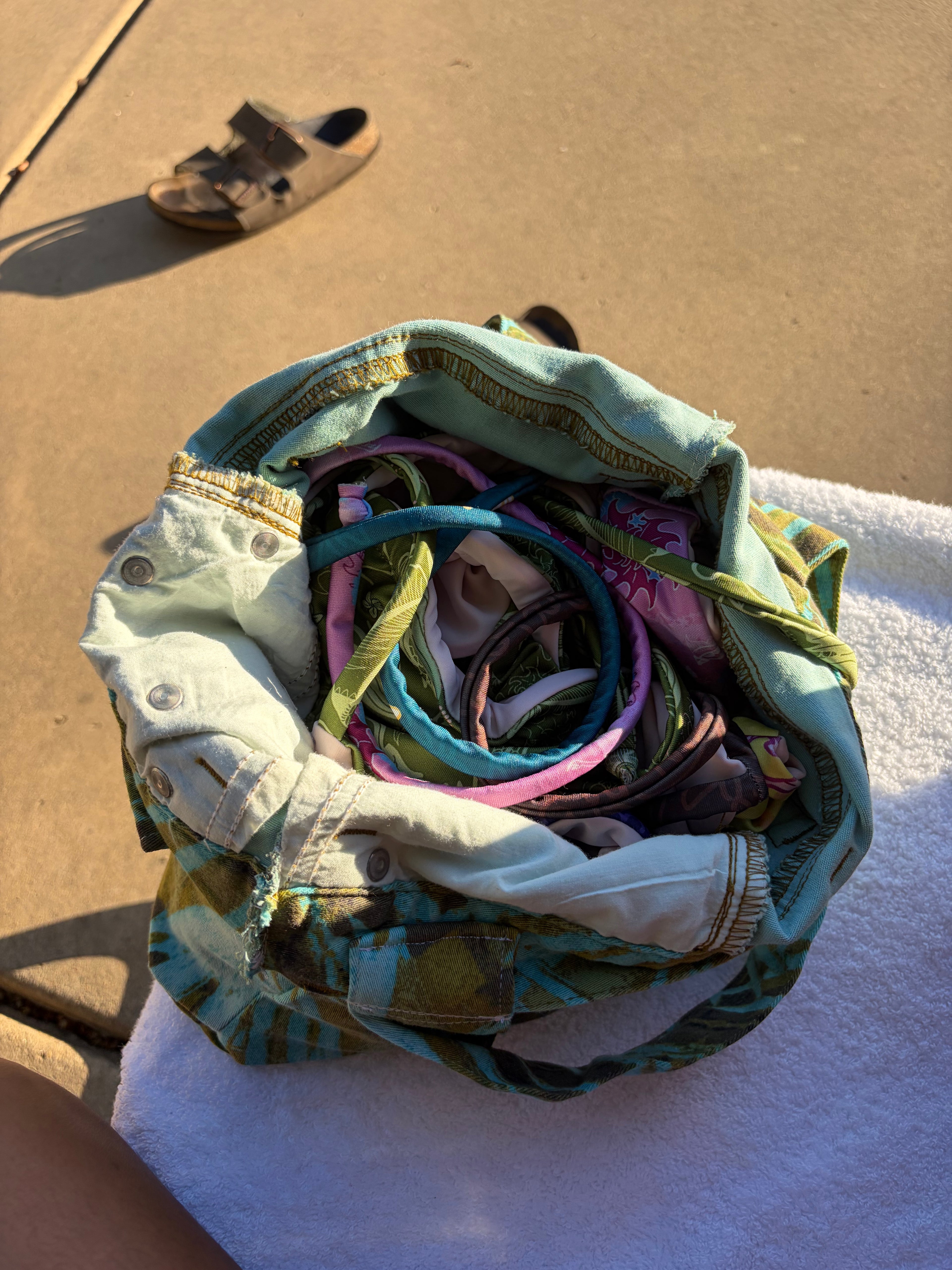 Up-Cycled Leaf Bag