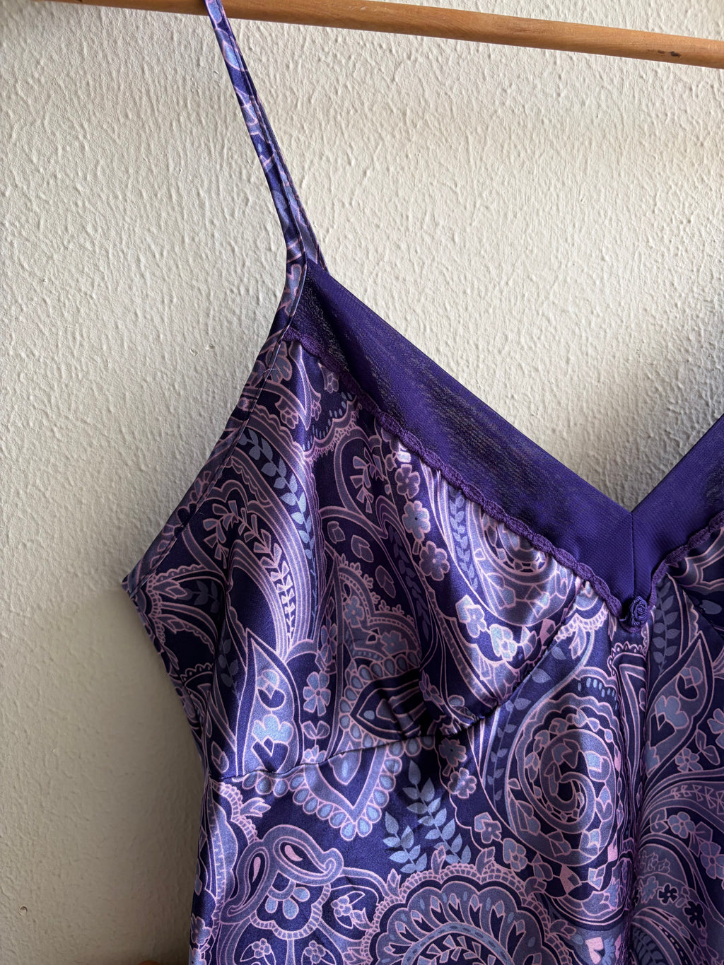 Thrifted Purple Slip Dress