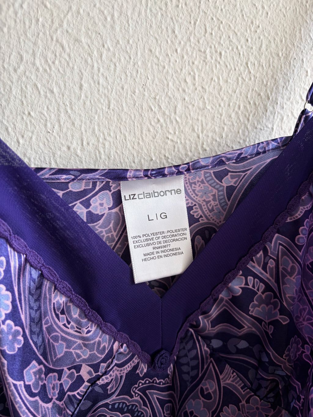 Thrifted Purple Slip Dress